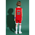 Miniatyrbild 3 av 5: Michael Jordan nr 23 basketbollströja set Chicago Bulls barn ungdomsuniform W röd - Perfekt Röd-Xin Röd XL (150-160CM) Red