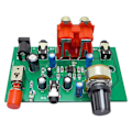 Miniatyrbild 4 av 5: Au-10x Ne5532 Audio Signal Förförstärkare Hörlursförstärkare Kretskort Gain 20db Rca 3.5mm Volymkontroll Ton Dc 12v