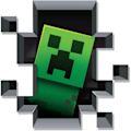 Pikkukuva 4 / 4: Creeper-seinätarra, Minecraft pakenee