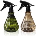 2 st sprayflaskor för rengöring, växtdimma, 500 ml tom sprayflaska med justerbart sprayhuvud för dimma, stråle, OFF-vatten sprayflaskor-sjx