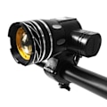 Miniatyrbillede 2 af 5: 15000lm T6 LED-cykellampe/cykellys/lampesæt USB-opladelig forlygte/lommelygte vandtæt justerbar cykelcykelcykellampe-WELLNGS
