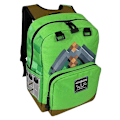 Miniatyrbild 1 av 5: Easter Sale! Minecraft School Bags for Elementary and High School Students, Kids Backpacks, Large Capacity, Comfortable and Easy to Carry A7 A7