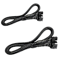 Miniatyrbillede 1 af 5: 2-pak 8-PIN til 8-pin (6+2) PCIE VGA strømkabel Flex TIL EVGA Supernova 650 750 850 1000 1600 2000 G2 G3 P2 T2 GS