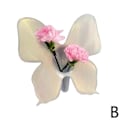 Miniatyrbild 1 av 2: (Specialerbjudande) Modern Minimalistisk Akryl Fjäril Vas Vardagsrum Sovrum Dekoration Blomma Transparent