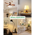 Miniatyrbillede 5 af 5: 6-pak E27 skruelamper - 9W 806LM E27 LED-pærer - svarende til 60 watt - 3500K varm hvid