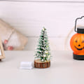 Miniatyrbilde 4 av 5: 1:12 Dukkehus Miniatyr juletre LED jul