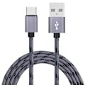 Miniatyrbilde 2 av 3: (Spesialkampanje) 2 Meter - USB-C Hurtiglader / Kabel - Velg Farge! Hvit Hvit Hvit Vit White