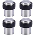 (4-pack) Golv Dörrstopp 4,5cm Rostfritt Stål Dörrstopp
