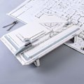 Miniatyrbillede 2 af 5: Tegnebræt A3 Tegnebræt med Parallelt Bevægelsessystem Vinkelmåling