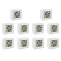 10X Mini Indendørs Termometer LCD Digital Temperatur Rum Hygrometer Måler Sensor Luftfugtighedsmåler Hjem_Kvalitetsgaver