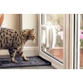 Miniatyrbild 4 av 5: (Specialerbjudande) Sure Petcare Microchip Kattlucka, Vit, Skannar Husdjurets ID Vid Inpassering