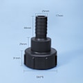 Miniatyrbillede 4 af 4: (Særtilbud) Plasttankslangeadapter IBC Haveslange Tilslutningsværktøj