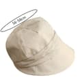 Miniatyrbillede 2 af 10: Oktagonal Spand Hat Solhatte BEIGE beige