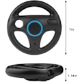 Miniatyrbild 4 av 5: MH-2 * Ratt för Wii (svart), Racing Ratt Joystick