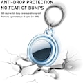 Miniatyrbillede 2 af 4: 4 AirTag-etui Nøglering AirTag, 4-pak Apple AirTag nøglering, AirTag