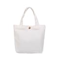 Mini handväska Canvas väska VIT M vit white M