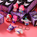 Pikkukuva 3 / 5: Nettijulkkis suosittu 24 laatikon Sanrio-nukke sarjakuva sokea laatikko riipus koulun piha osasto avaimenperä sokea laatikko 1