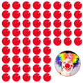Miniatyrbilde 1 av 4: 60 stykker Røde Clown Nese Cosplay Nese Skum Nese for Jul Karneval