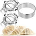 Miniatyrbillede 1 af 5: Dumpling Maker i Rustfrit Stål Køkkenredskab Maskine Moule a Ch