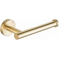 Toiletpapirholder i rustfrit stål 304, børstet messing - liuyue