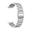 Klockarmband i rostfritt stål - Bekväm och säker passform silver 24 mm silver Silver 24 mm