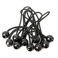 50 stk. Telt Elastiske Bolde Stropper Plastik Kuglehoved Bungee Snore Trampolin Bagagestropper Teltbinding