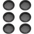 st rustfri ventilationsriste Ventilationsrist til garderobe - 60mm Ventilationsrist Runde ventilationsriste til køkken