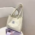 Sling Skuldertasker Tote Bag HVID WHITE