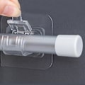 Miniatyrbillede 1 af 3: 4-pak Selvhæftende Justerbar Gardinstangs Holder Klemme Krog Stangs Holder