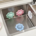 Miniatyrbild 3 av 4: (Specialerbjudande) 4-pack silikonhårsil, silikon diskbänksil, avloppsskydd för avlopp, hårfångare duschskydd, för badrum, badkar a