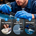 Miniatyrbild 5 av 5: 2025 Uppgraderat Reparationskit för Vindrutesprickor - Snabb Fix för Stenskott, Sprickor & Repor, Långvarig Glasreparationsvätska för Bilar, Fönster & Speglar (1)