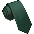 Miniatyrbillede 1 af 5: (Særlig kampagne) Herreslips 5CM Grøn Smal Slim Fit Flere Farver Fint Vævet Twill