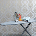 Miniatyrbild 3 av 5: Polyester Strykbrädesöverdrag Högtemperaturbeständigt Dubbellagers Strykbrädesöverdrag Grå Grå 140*50cm Gray
