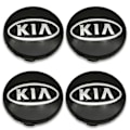 Miniatyrbild 1 av 5: Svarta Kia Bil Hjulcentrumkåpor Navkåpor 60mm 4 st För Picanto, Rio, Forte, Ev, Soul, Ceed{GKS}
