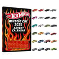 2025 Julekalender Dekoration Acrylic Flat HotZwheels