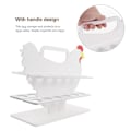 Miniatyrbilde 6 av 10: Egg oppbevaringsstativ Eggleggingsstativ BRUN Brown