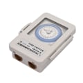 Pikkukuva 4 / 5: 24 tunnin mekaaninen ajastin 15 minuutin ajastin Timer IP53 Suojausluokka akun kanssa TB388R AC100-240V Harmaa