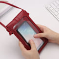 Pikkukuva 4 / 10: Mobiilipuhelimen kuori kosketusnäyttö Retro-solki PUNAINEN red