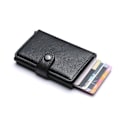 Miniatyrbild 1 av 2: PopUp Smart Card Case Ejektar 8 Kort RFID-NFC Säker - Svart