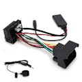 Pikkukuva 4 / 4: 12-nastainen Bluetooth AUX-IN-kaapeli Stereoliitäntä Mikrofonilla Sopii Peugeot 207 307 407 308