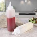 4 st Squirt Kryddflaskor Salladsdressing Dispenser Ketchup Kr Vit one size White one size