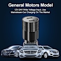 Miniatyrbild 3 av 5: 40W USB-C Snabb Billaddare 2 Portar Adapter Dubbel Typ C GULD gold