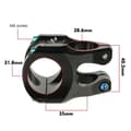 Miniatyrbilde 2 av 10: MTB Power Stem Terrengsykkel Bro MULTICOLOR multicolor