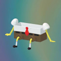 Pikkukuva 3 / 5: 1 kpl Söpö Sienenpidin + 1 kpl Spongebob Keittiösieni, Keittiön Pesusieni, Astianpesualtaan Sienenpidin
