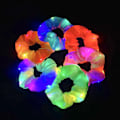 Miniatyrbillede 1 af 5: LED-lys scrunchie 6 stk. lysende elastisk hårbånd, glød