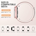 Pikkukuva 5 / 5: Metallinen Apple Watch -ranneke 40 mm, 38 mm, 41 mm, vaaleanpunainen kulta - WELLNGS vaaleanpunainen kulta 42/44/45/49 mm
