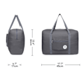 Miniatyrbillede 5 af 5: Easyjet Airlines Kabinväska 45x36x20 Under-sätets Fällbar Resväska Handbagage Carry-on Bagage Övernattning för Kvinnor och Män 25L