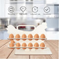 Miniatyrbilde 7 av 10: Egg oppbevaringsstativ Eggleggingsstativ BRUN Brown
