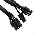 Miniatyrbillede 5 af 5: 2-pak 8-PIN til 8-pin (6+2) PCIE VGA strømkabel Flex TIL EVGA Supernova 650 750 850 1000 1600 2000 G2 G3 P2 T2 GS