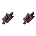 2x Vattentät Strömbrytare IP67 12V DC 20A Hög Ström